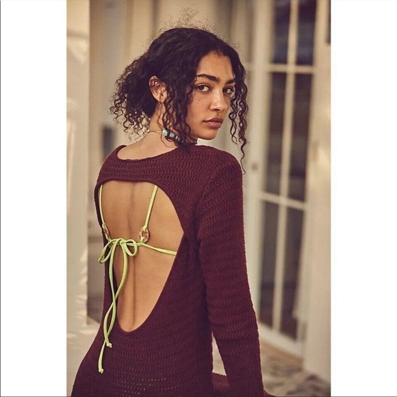 Free People Beach Colbie Sweater Maxi Dress - Picture 3 of 6